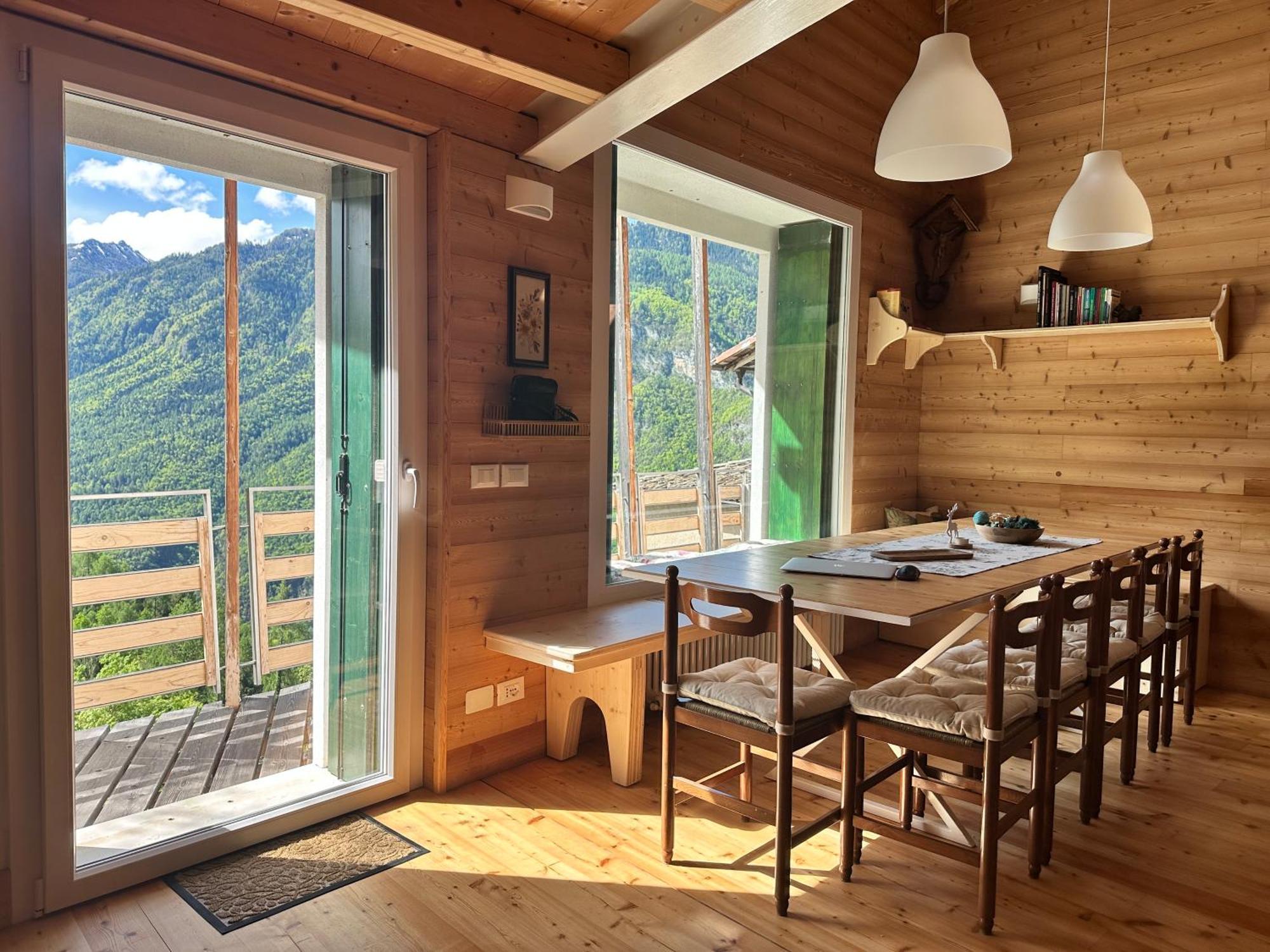 Cielo E Terra Chalet Zencheri Con Vista Panoramica Piazza  Экстерьер фото
